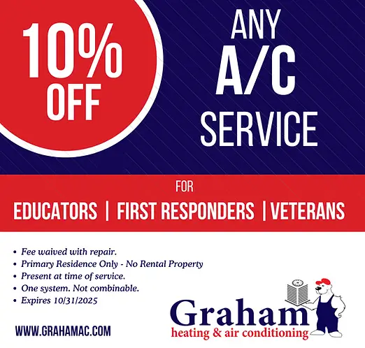 10 PERCENT OFF AC SERVICE